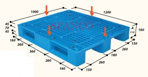 HDPE Virgin Plastic Pallets Manufacturers in Manesar